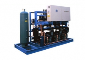 單機(jī)雙級低溫螺桿冷水機(jī)組